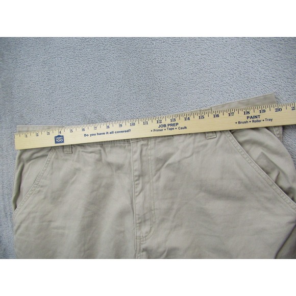 Mountain Club Mens Cargo Pants Size 40x32 Khaki Outdoor Casual Cotton - Picture 5 of 12